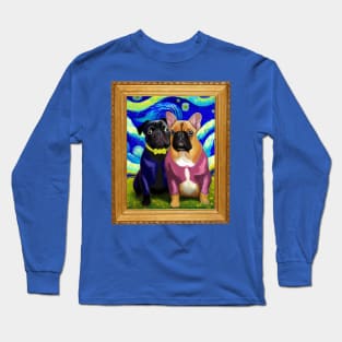 Pug Van Gogh Long Sleeve T-Shirt